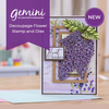 Gemini Decoupage Flower Stamp & Dies