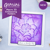 Gemini Macro 3D Embossing Folders