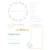 Sizzix Clear Stamps 35PK - Journal Stamps by Lisa Jones - 665498