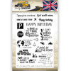 Amy Design Stamp - Daily Transport - Clear Stamp Text