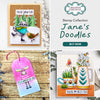Jane Doodles - Fuzzy Greetings Collection