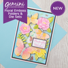 Gemini Floral 6" x 4" Embossing Folder & Die Sets