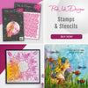 Pink Ink Astrology Series Stamps & Stencils