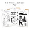 The Paper Boutique Festive Stamps