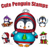 Cute Penguin Stamps by Crafts Companion