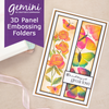 Gemini 3D Panel Embossing Folders