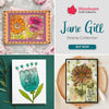 Woodware Petal Doodles Collection by Jane Gill