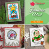 Woodware Norman & Friends Festive Stamp Collection by Francoise Read