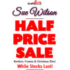 Sue Wilson Half Price Sale - Borders, Frames & Christmas!