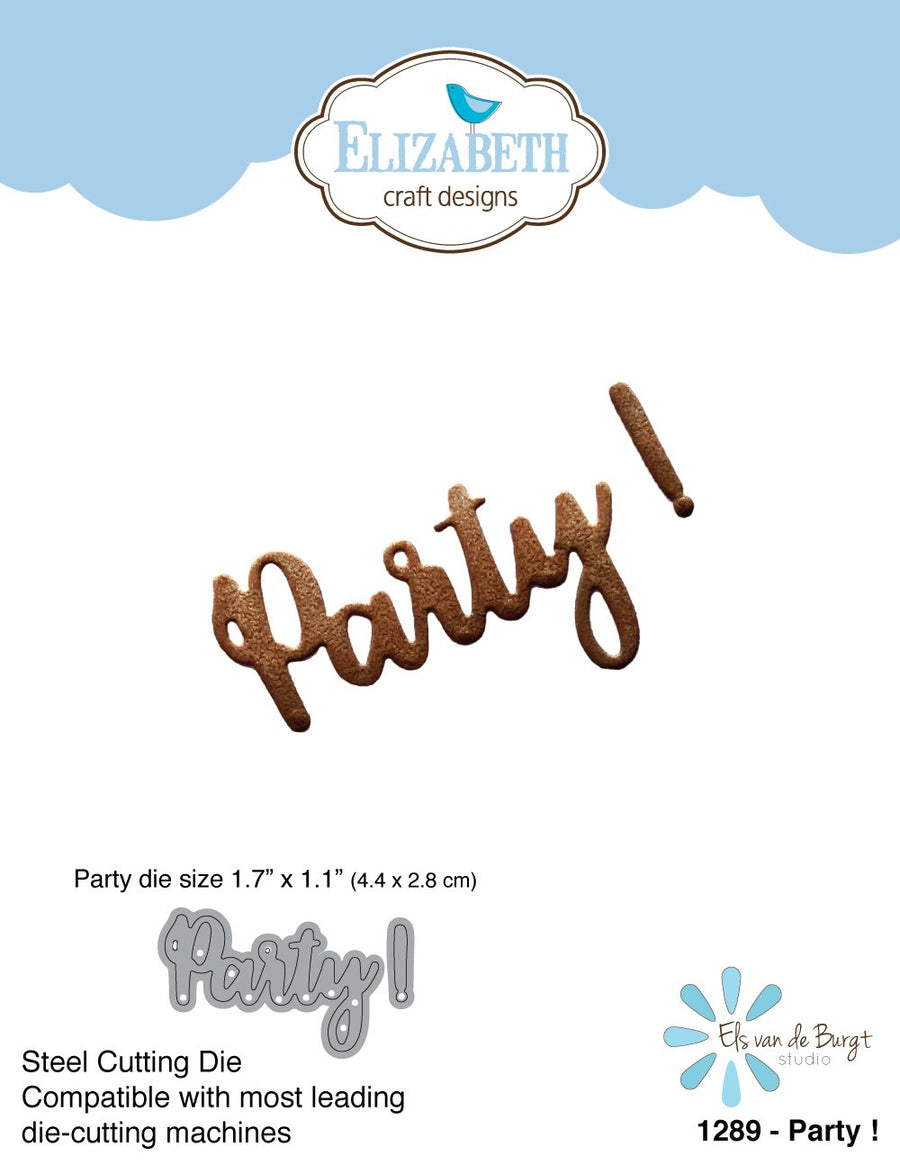 Elizabeth Craft Designs Dies - Party 1289