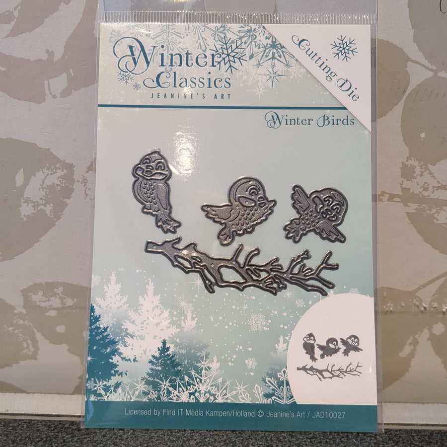Jeanine's Art - Winter Classics - Cutting Die - JAD10027 Winter Birds