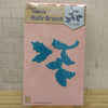 Nellie Snellen Shape Blue Dies - Holly Branch - SDB58