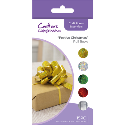 Crafter's Companion - Pull Bows - Festive Christmas