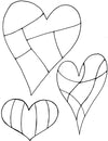 Lindsay Mason - Clear Stamps - Zendoodles Hearts - CICSA6190