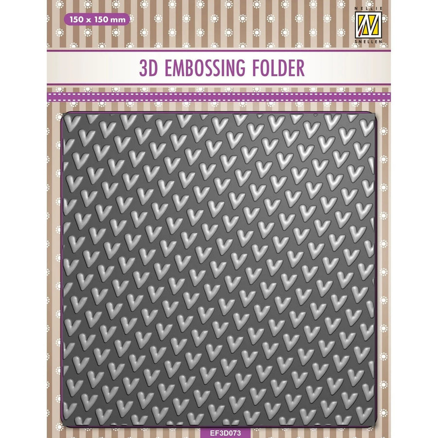 Nellie Snellen's - 3D Embossing Folder - Arums