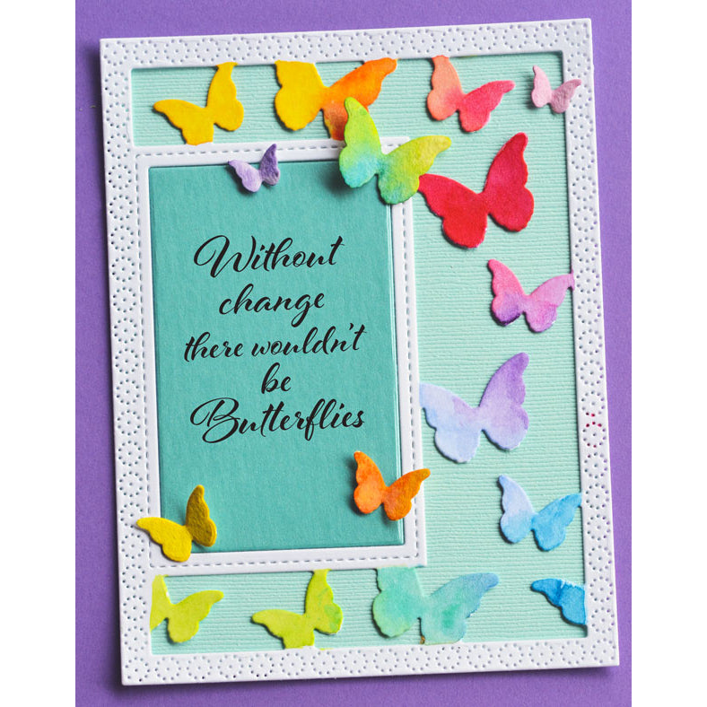 Poppystamps Stamps Set - Butterfly Greetings - CL481