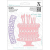 X-Cut Dies - Birthday Cake - XCU 503447