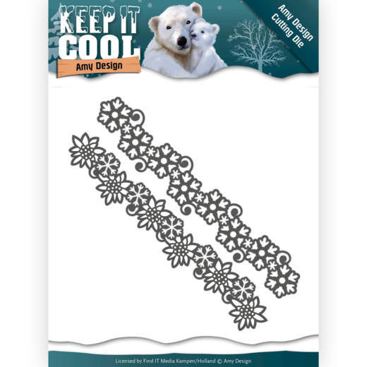 Amy Design - Keep it Cool - Cutting Die - Cool Borders