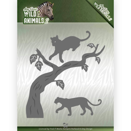 Amy Design - Wild Animals 2 Cutting Die - Panther