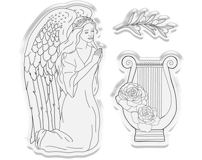 Angel Collection - Stamp & Die - Angel Prayer