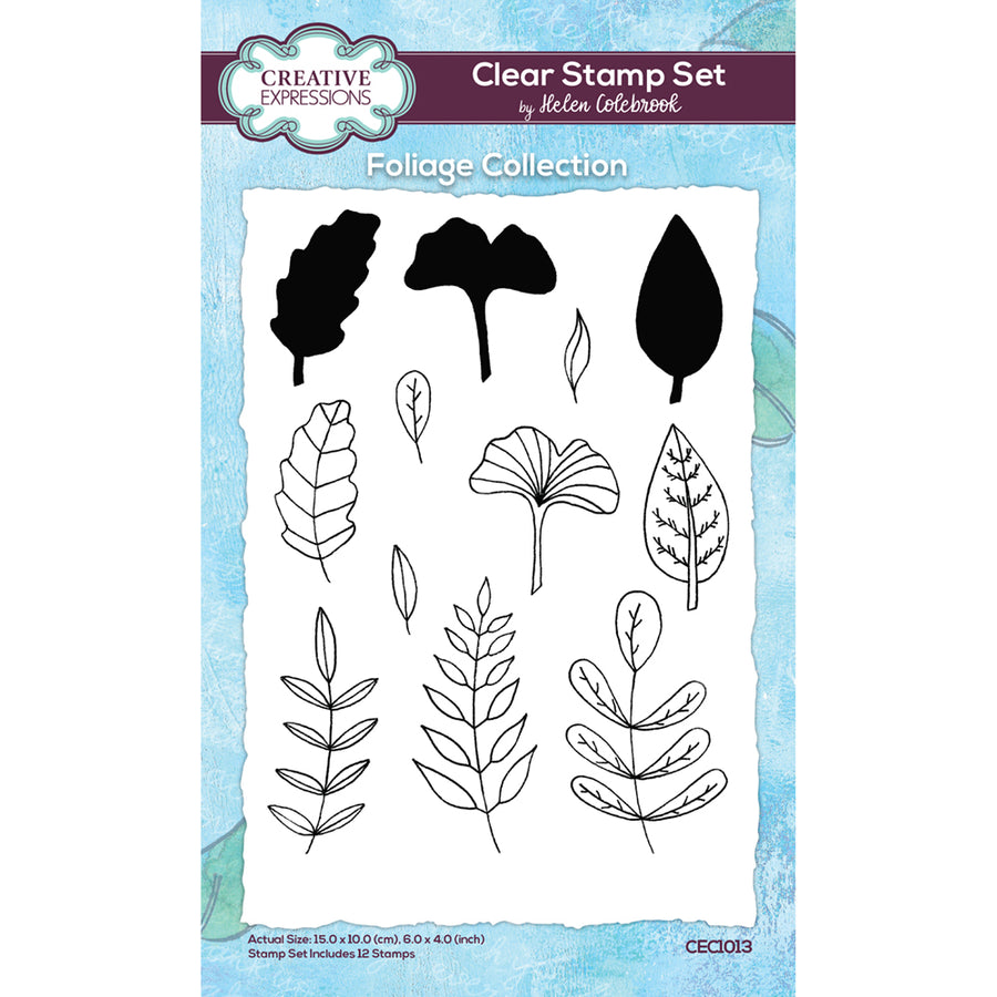 Helen Colebrook Stamps by Creative Expressions - Foliage Collection