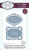 Craft Dies by Sue Wilson - Indian Ocean Collection - Tag Duo (CED10013)