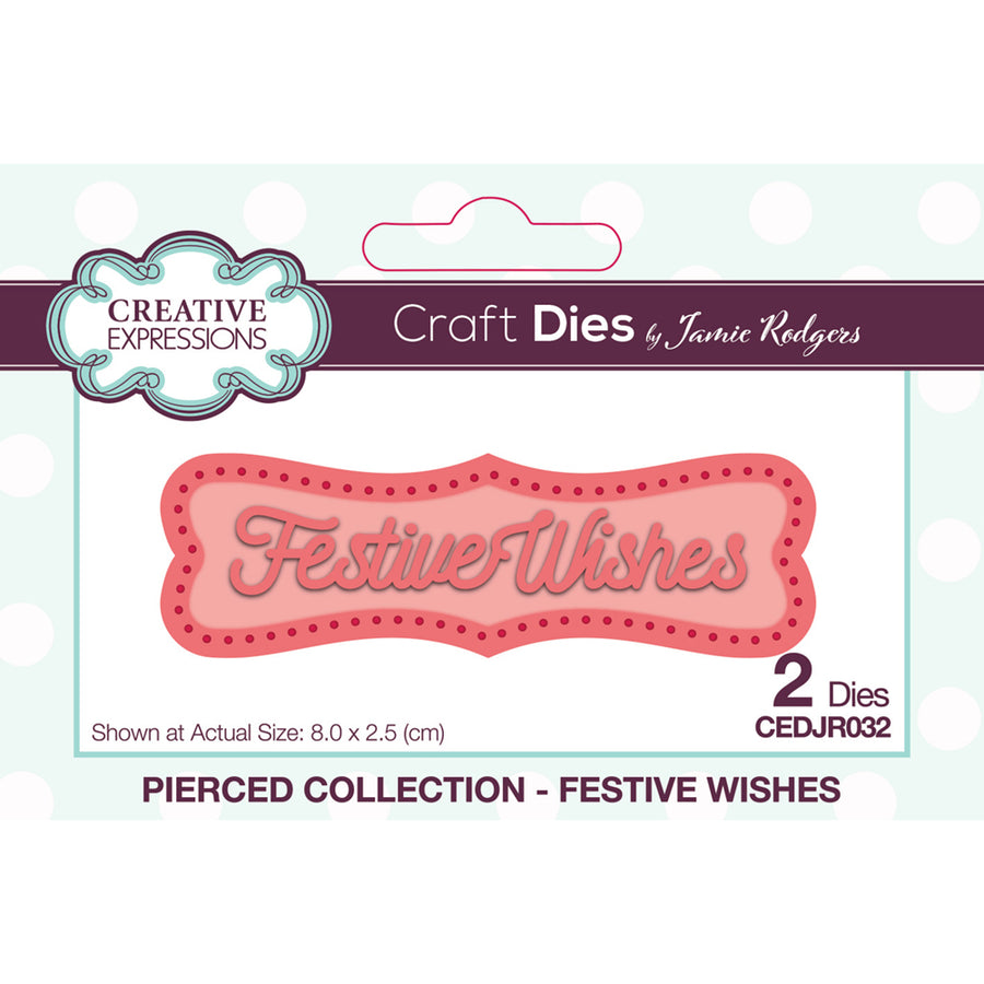 Jamie Rodgers Dies by Creative Expressions - Pierced Festive Wishes