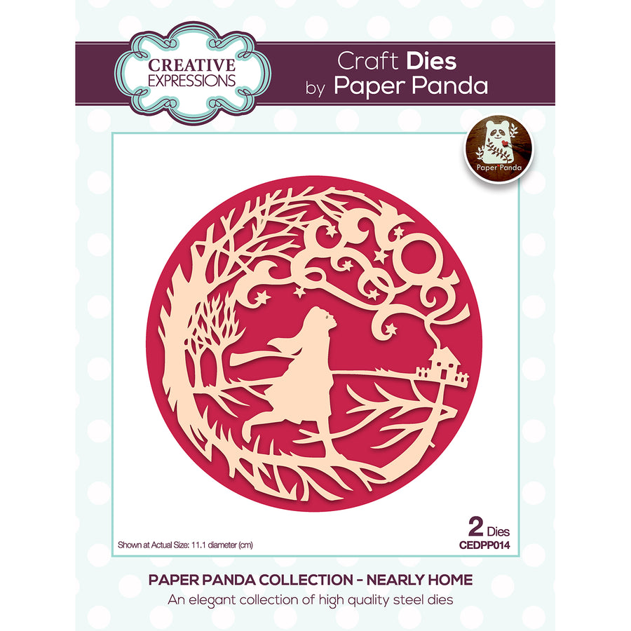 Paper Panda Dies by Creative Expressions - Nearly Home - CEDPP014