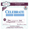 Sue Wilson Die & Stamp Set by Creative Expressions - Celebrate - CEDSD015
