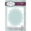Sam Poole Die by Creative Expressions - Shabby Basics - Lace Doily - Francesca