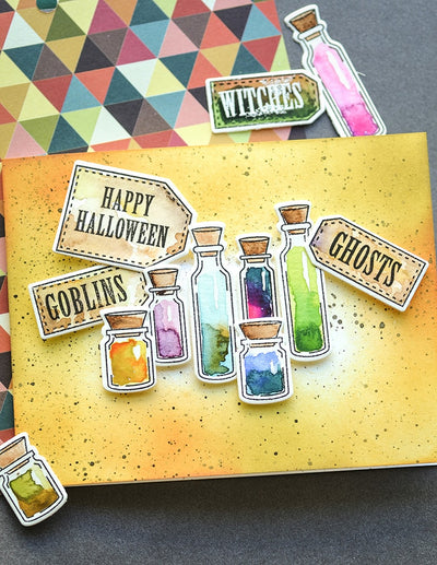 Poppystamps Stamps - Halloween Ingredients - CL493