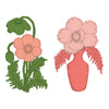 Heartfelt Creations - Wild Poppy Bouquet - HCD1-7406