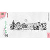 Nellie Snellen Clear Stamp - Idyllic Floral Scenes Slimline - Desert