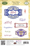 JustRite Stamps - Royal Antique Labels One (CL-03840)