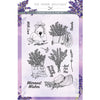 The Paper Boutique - Lavender Fields - A5 Stamp Set