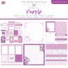 The Paper Boutique Everyday - Shades Of - Purple 8 in x 8 in Project Pad
