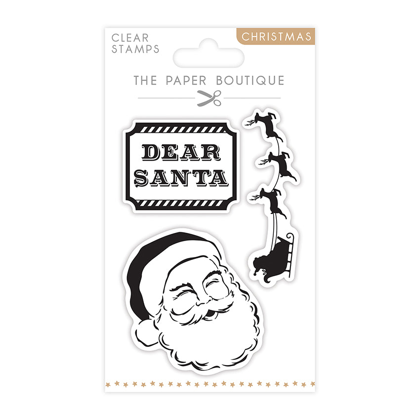 The Paper Boutique Stamp - Santa Claus