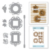 Spellbinders Dies - Wine Country - Stacey Caron - Frame Charms - S4-878