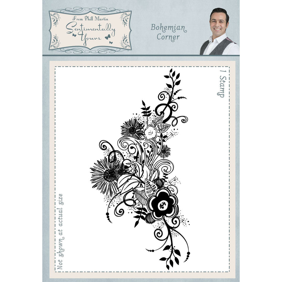 Phill Martin Stamps - Bohemian Corner A6 - SYR044