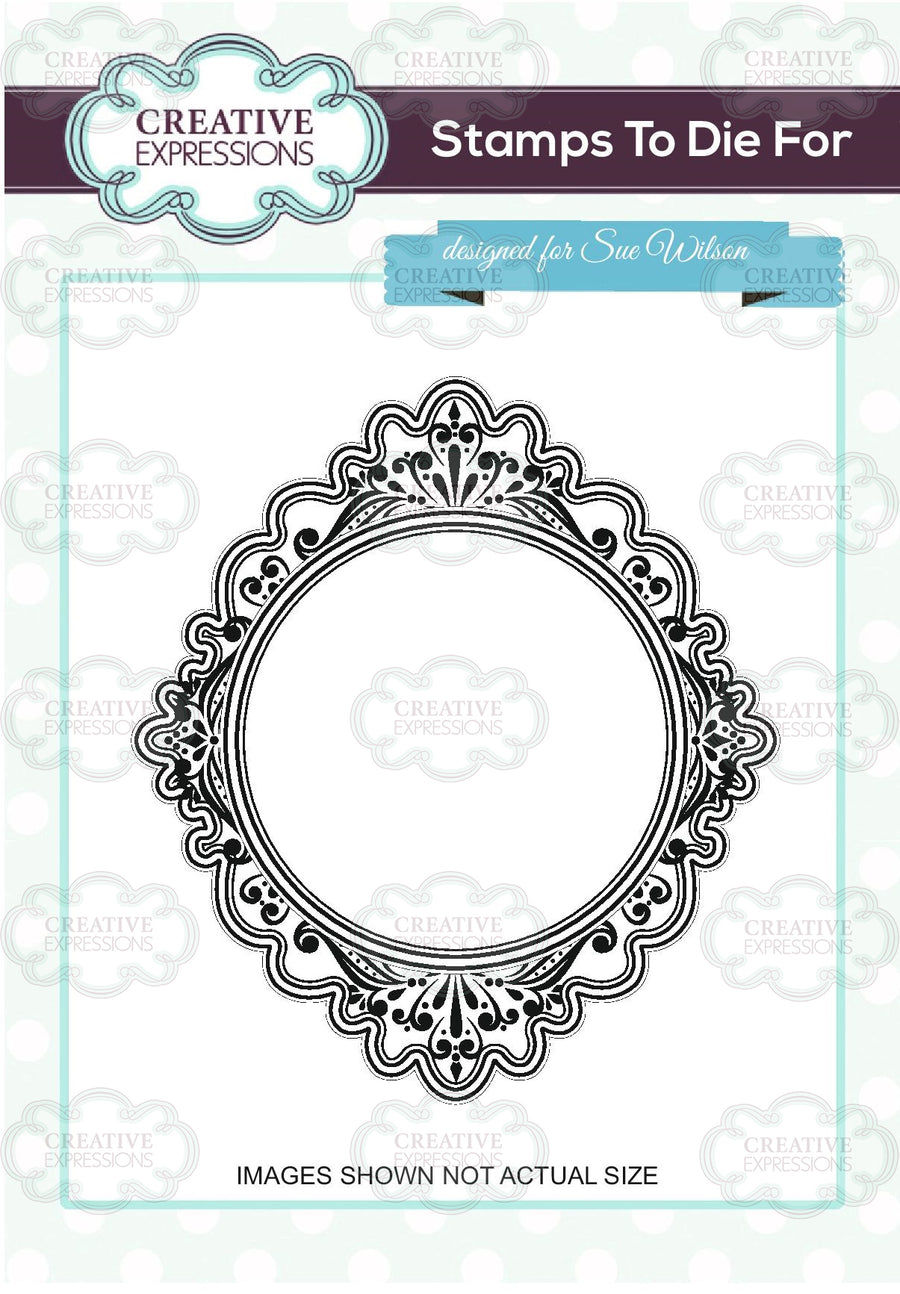 Sue Wilson Stamps To Die For - Encore Scroll (UMS674)