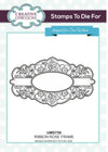 Sue Wilson Stamps To Die For - Ribbon Rose Frame (UMS759)