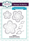 Sue Wilson - Stamps To Die For -  Starlight Daisies Stamp - UMS836