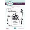 Creative Expressions Stamp - Designer Boutique Collection - Delicate Daffodils