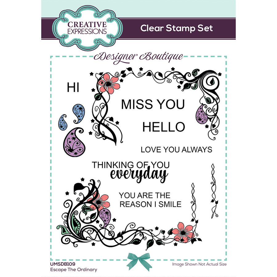 Designer Boutique Stamp - Paisley Park Collection - Escape The Ordinary