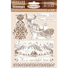 Stamperia - HD Natural Rubber Stamp - Winter Time