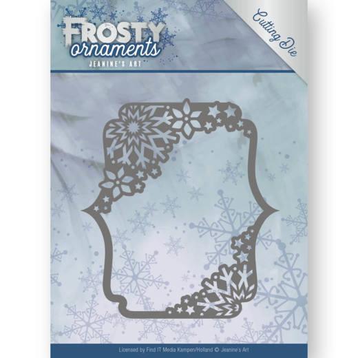 Jeanines Art Frosty Ornaments Cutting Die - Rectangle Ornament