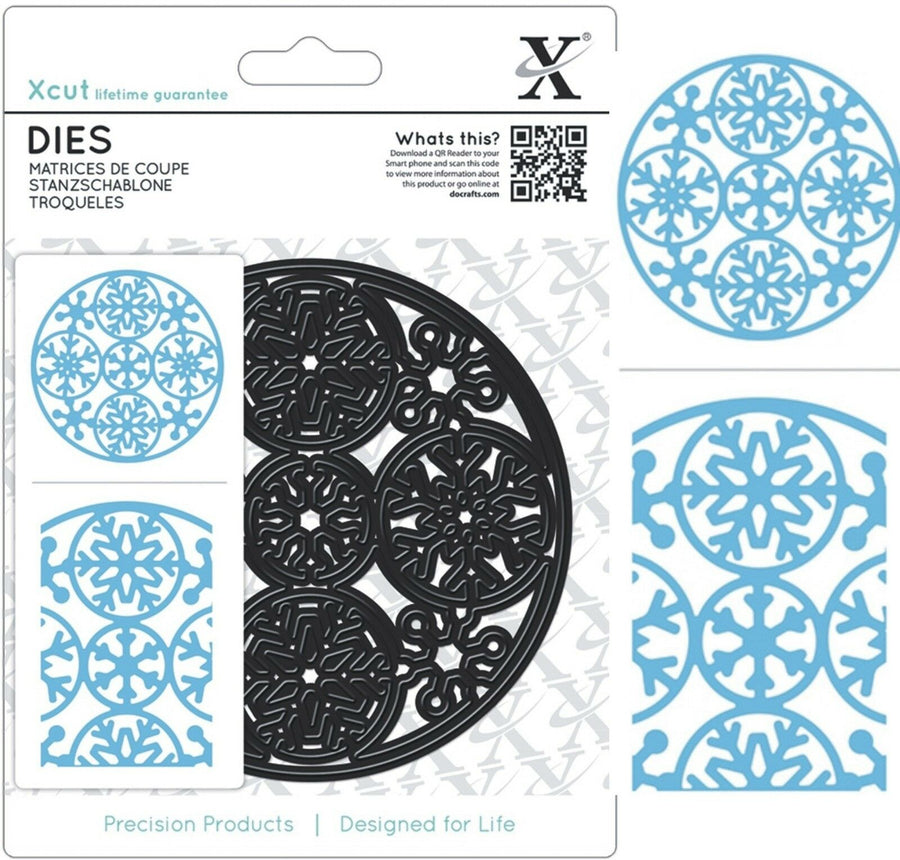 X-Cut Dies: dies - Snowflake Cluster (XCU 503927)