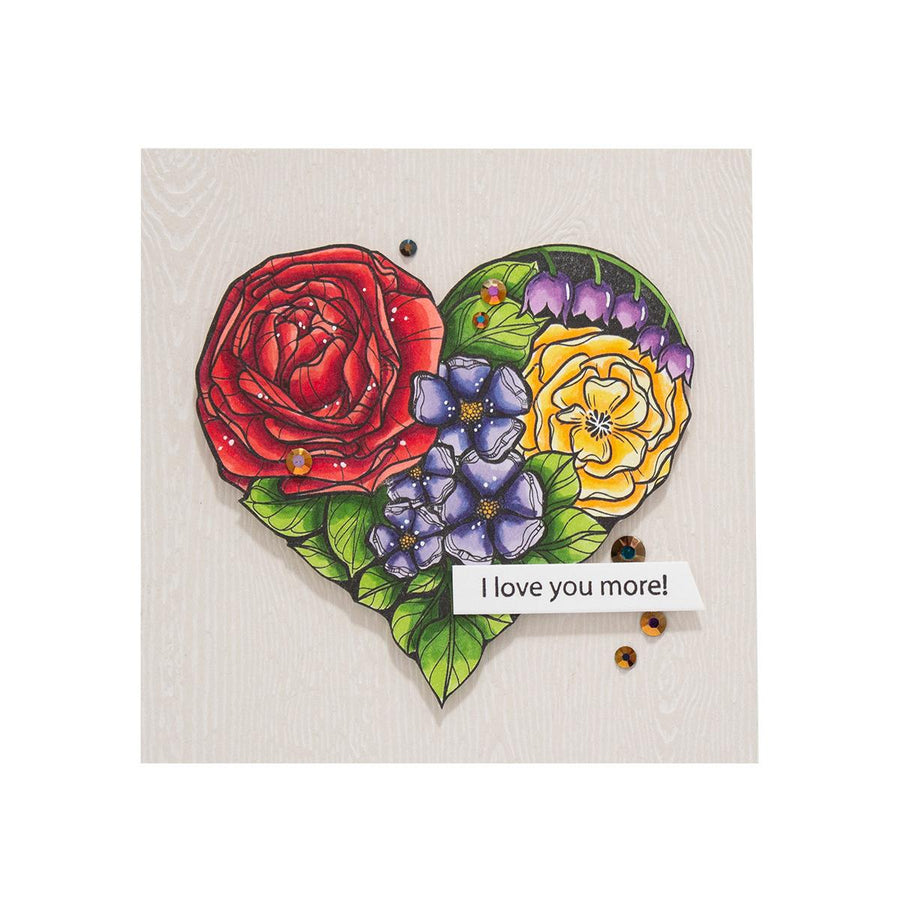 Spellbinders Stamp Set - Floral Love - SBS-188