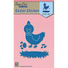 Nellie Snellen Shape Blue Dies - Easter Chicken