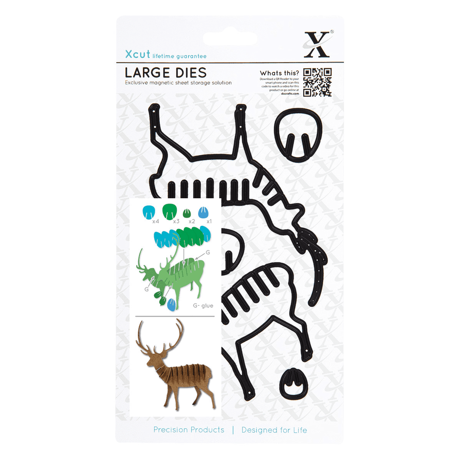 X-Cut Dies: Christmas in the Country - Stag (XCU 503162)